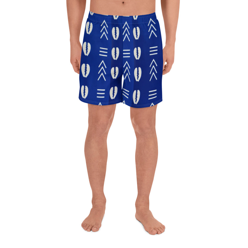 Athletic Long Shorts unisex African design