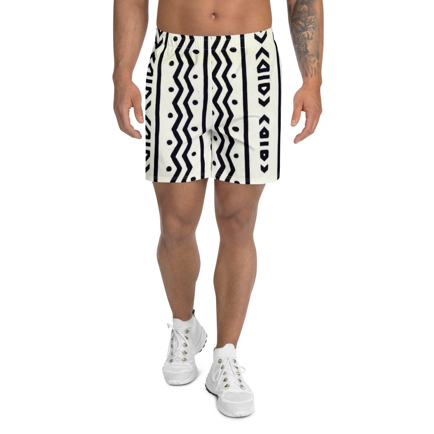 Athletic Long Shorts unisex African design