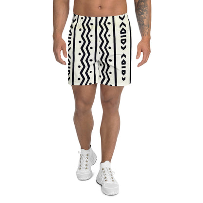 Athletic Long Shorts unisex African design