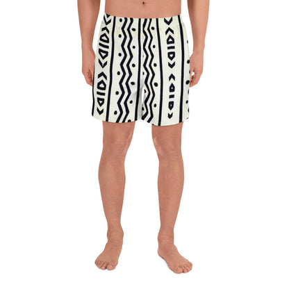 Athletic Long Shorts unisex African design