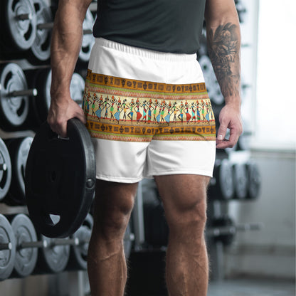 Athletic Long Shorts unisex African design