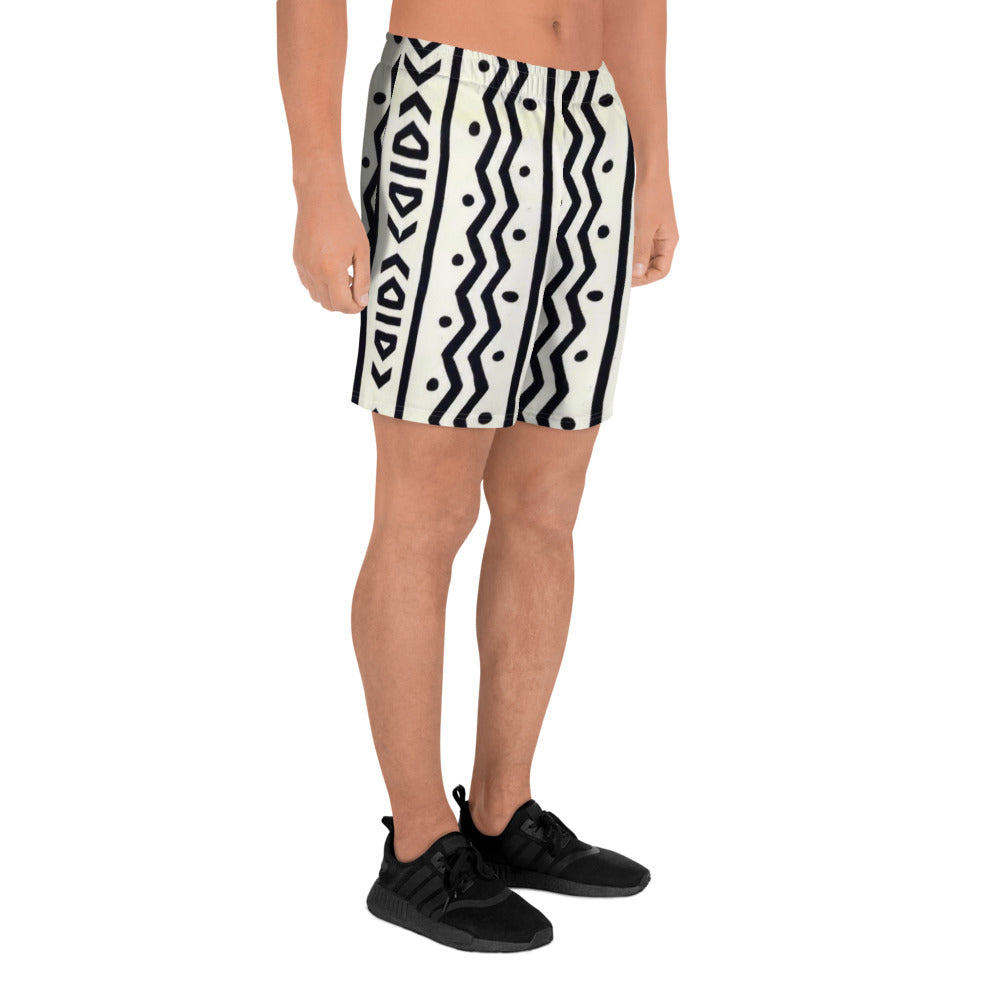 Athletic Long Shorts unisex African design