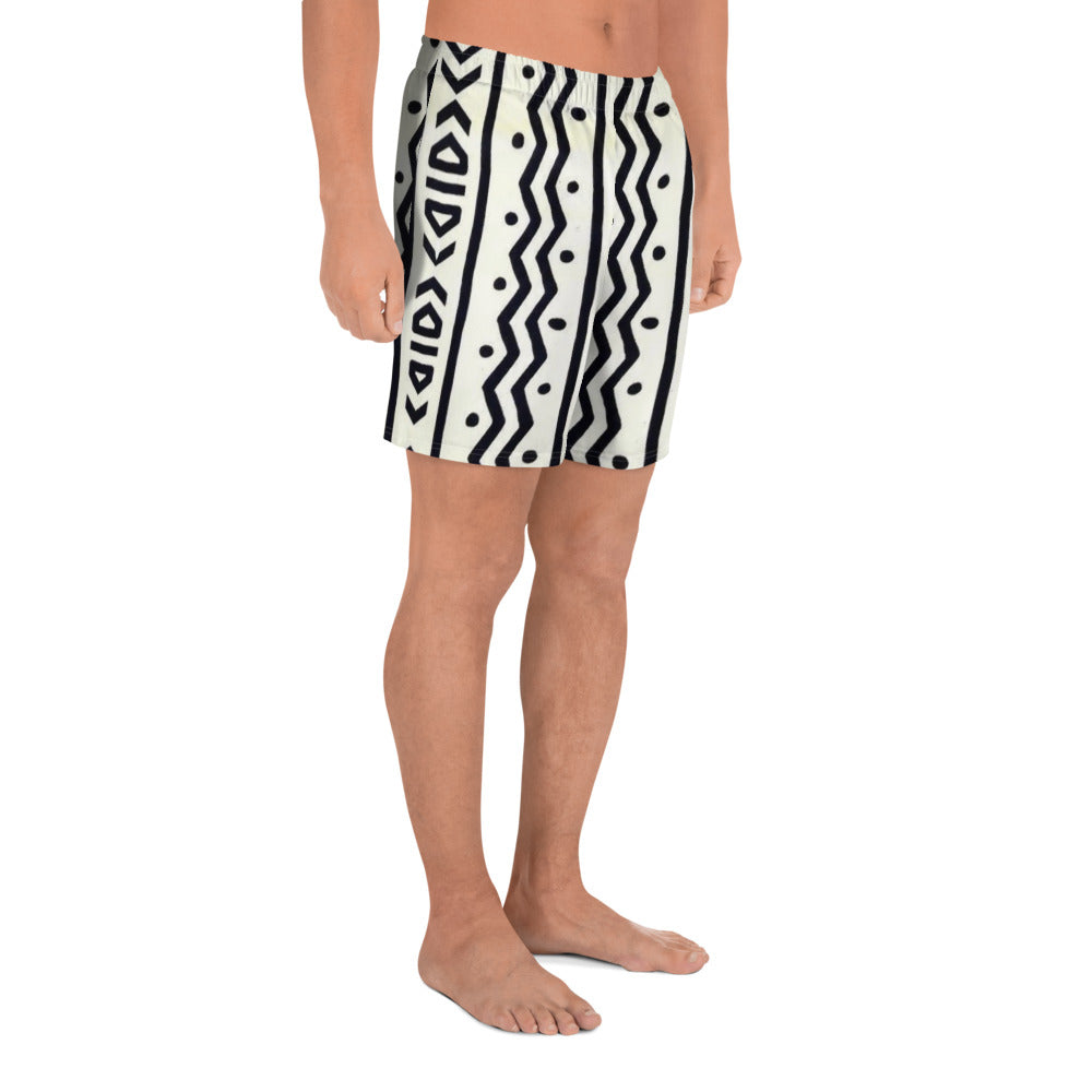 Athletic Long Shorts unisex African design