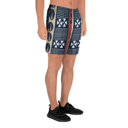 Athletic Long Shorts unisex African design