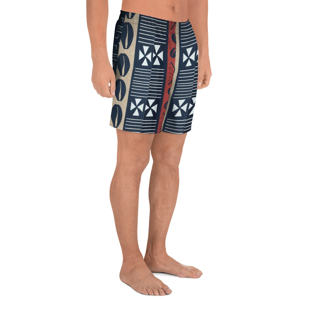 Athletic Long Shorts unisex African design