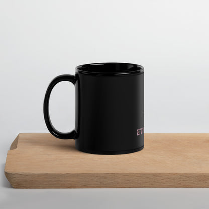 Black Glossy Mug GHOST