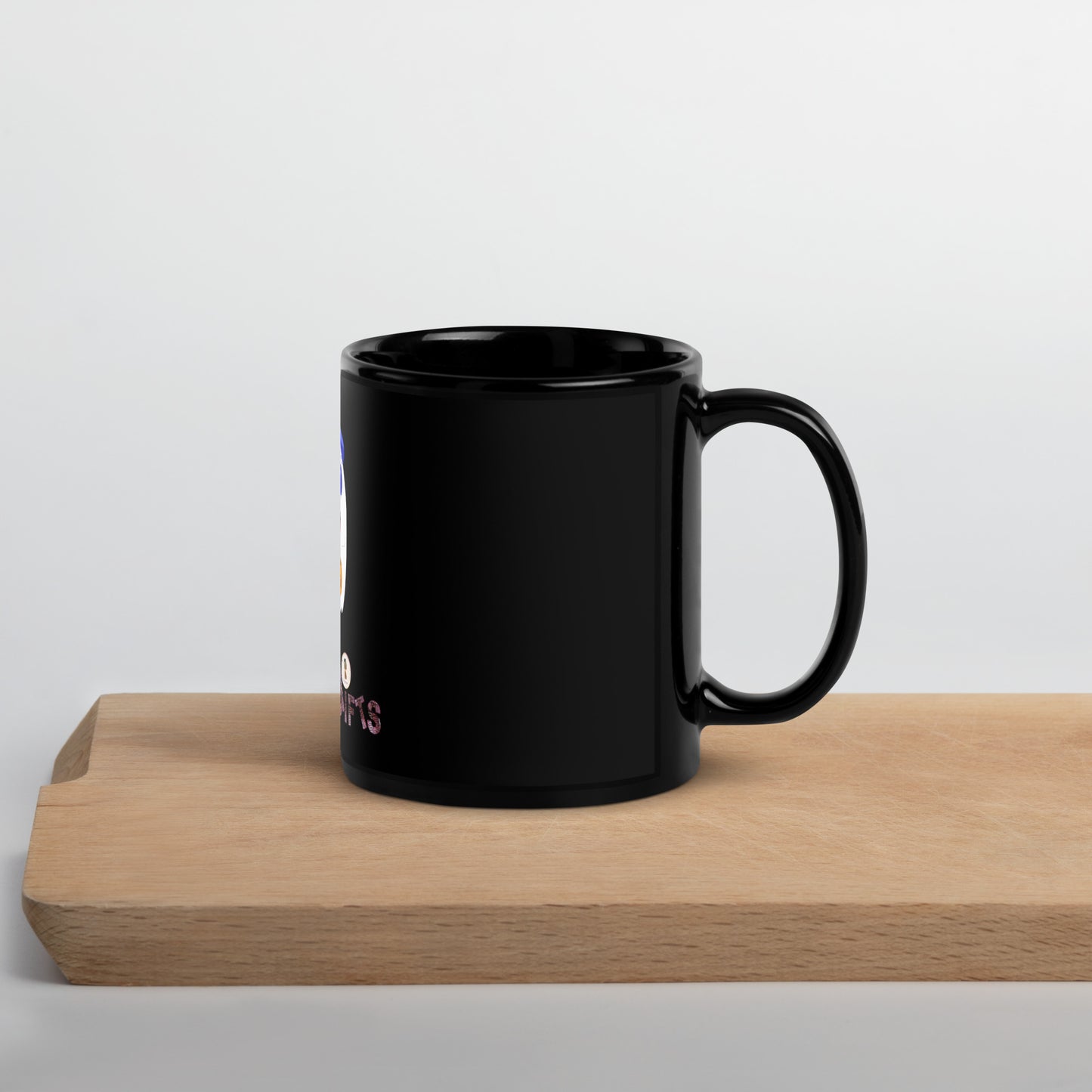 Black Glossy Mug GHOST