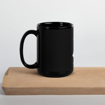 Black Glossy Mug GHOST