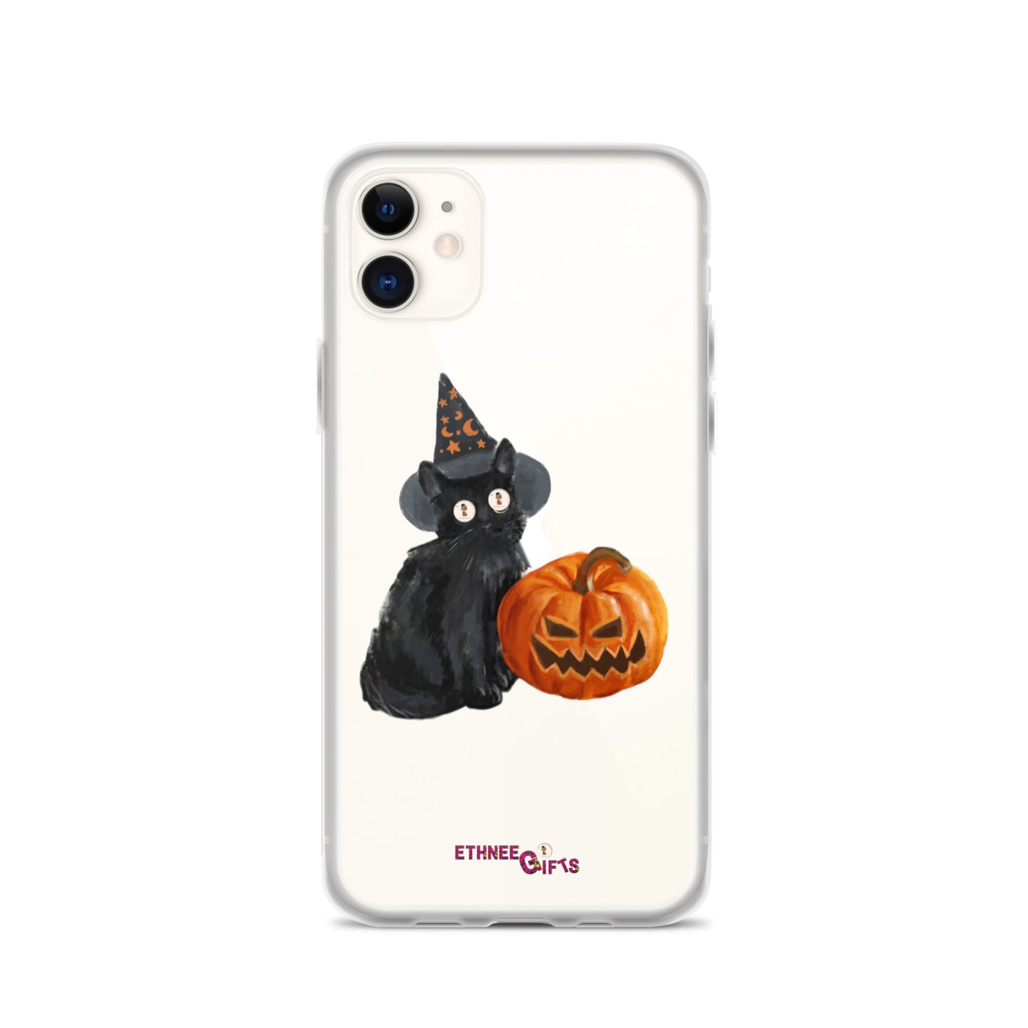 Phone Case for iPhone® BLACK CAT PUMPKIN