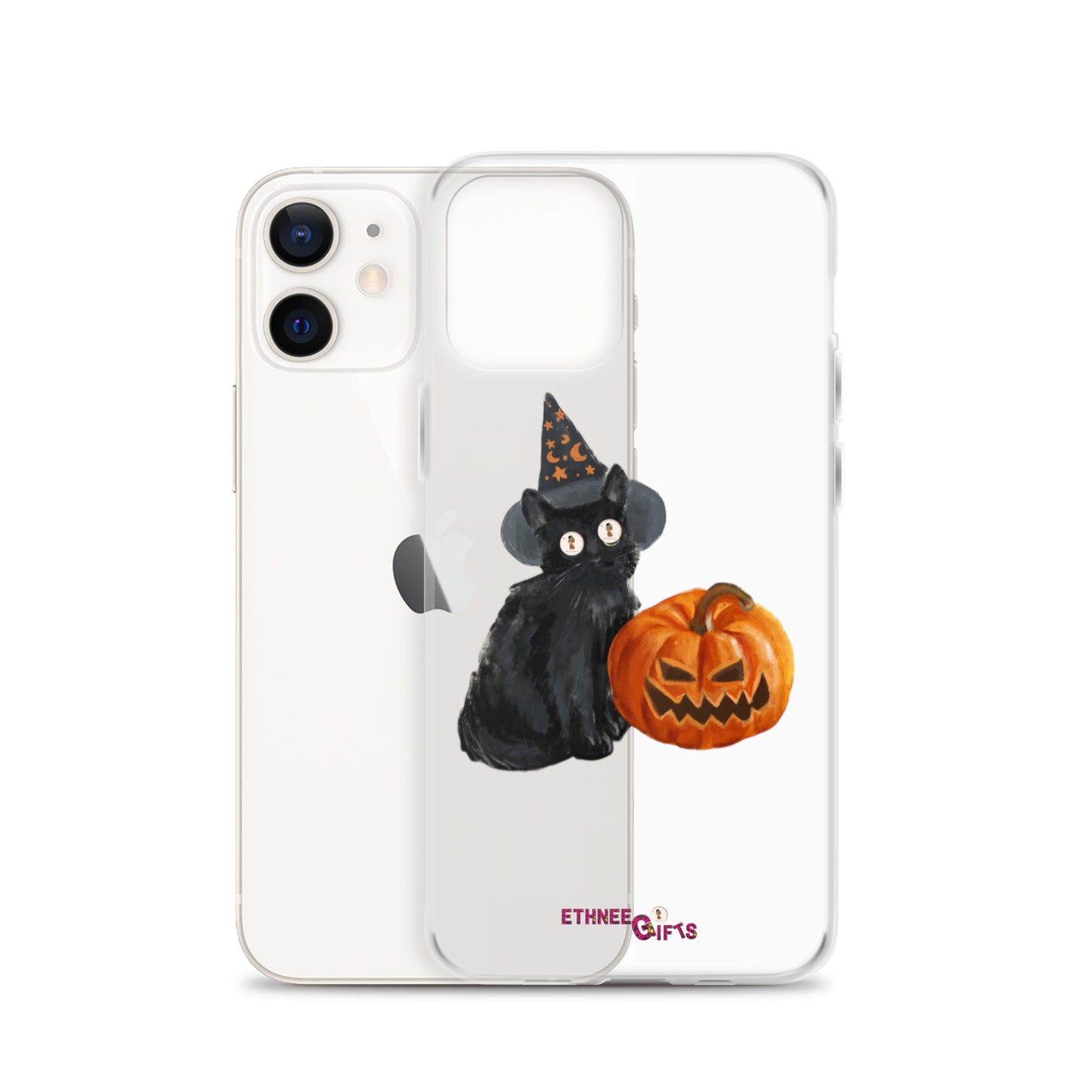 Phone Case for iPhone® BLACK CAT PUMPKIN