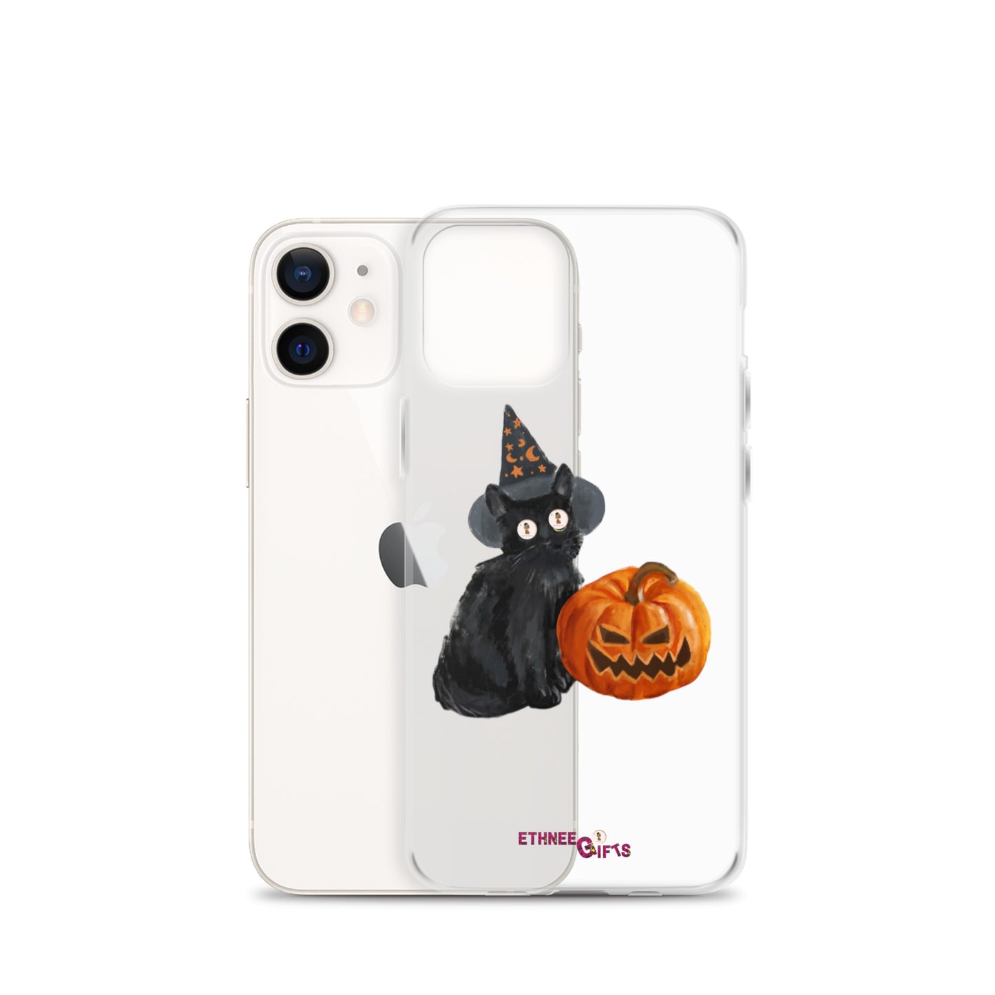 Phone Case for iPhone® BLACK CAT PUMPKIN