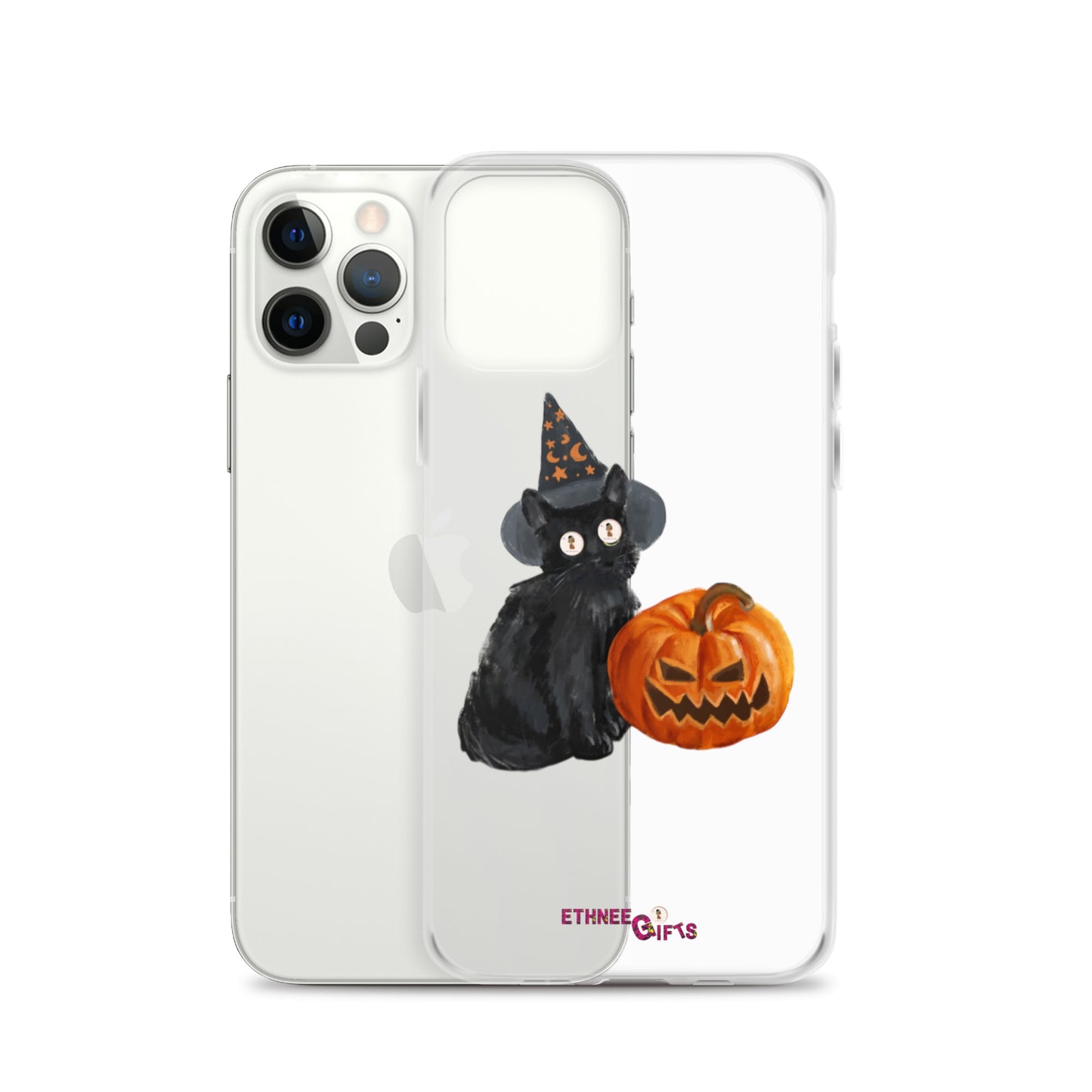 Phone Case for iPhone® BLACK CAT PUMPKIN