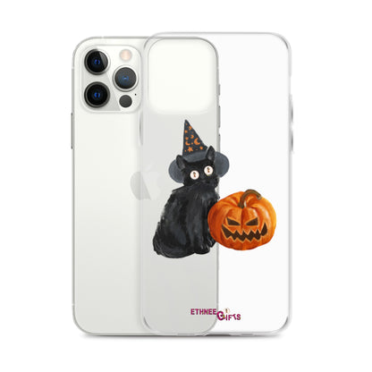 Phone Case for iPhone® BLACK CAT PUMPKIN