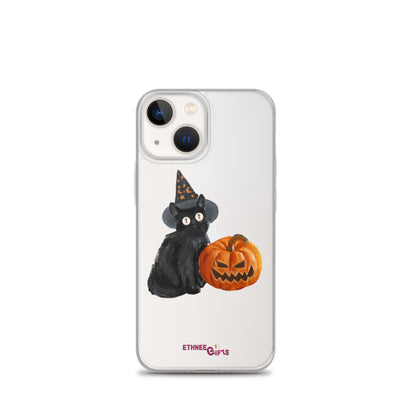 Phone Case for iPhone® BLACK CAT PUMPKIN