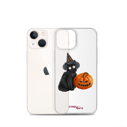 Phone Case for iPhone® BLACK CAT PUMPKIN