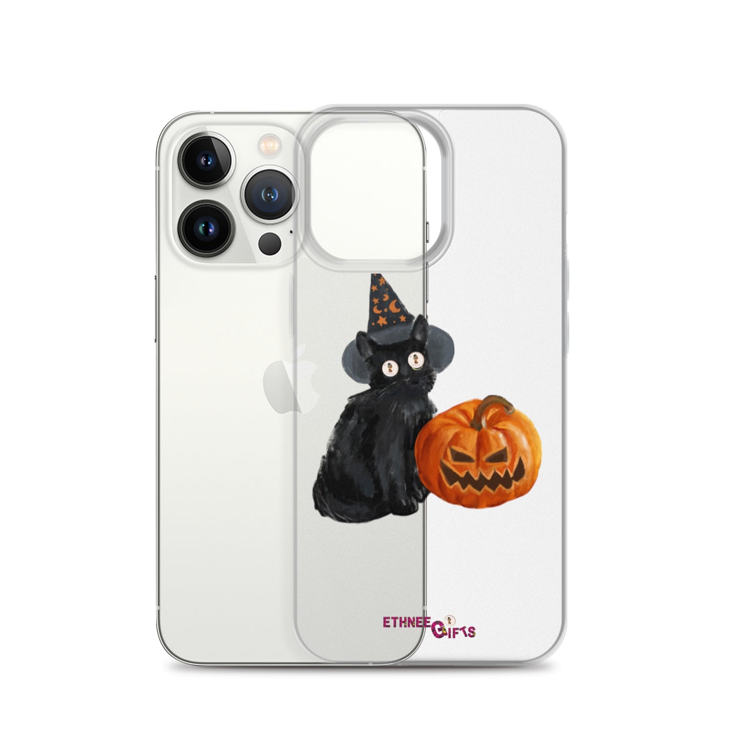 Phone Case for iPhone® BLACK CAT PUMPKIN