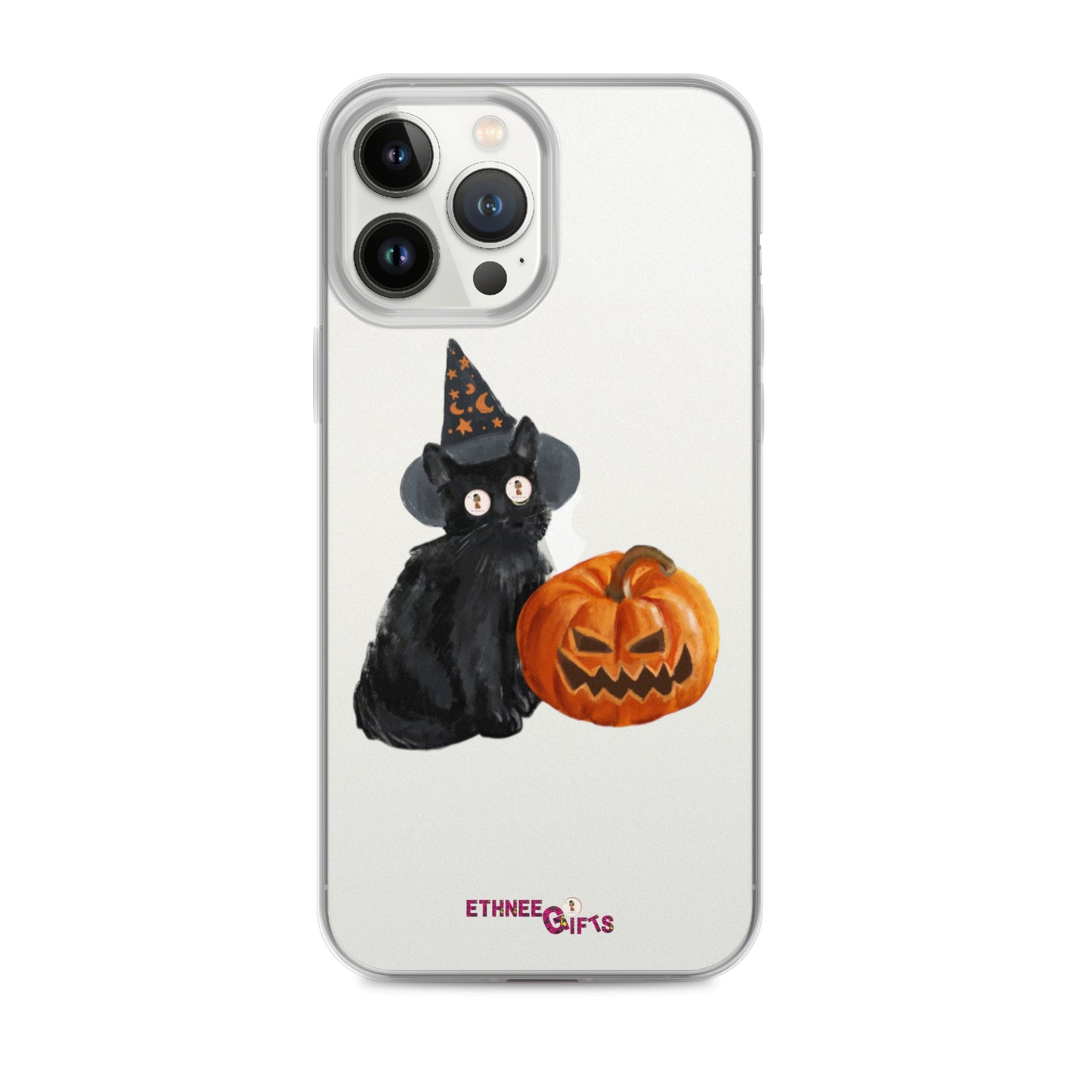 Phone Case for iPhone® BLACK CAT PUMPKIN