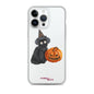 Phone Case for iPhone® BLACK CAT PUMPKIN