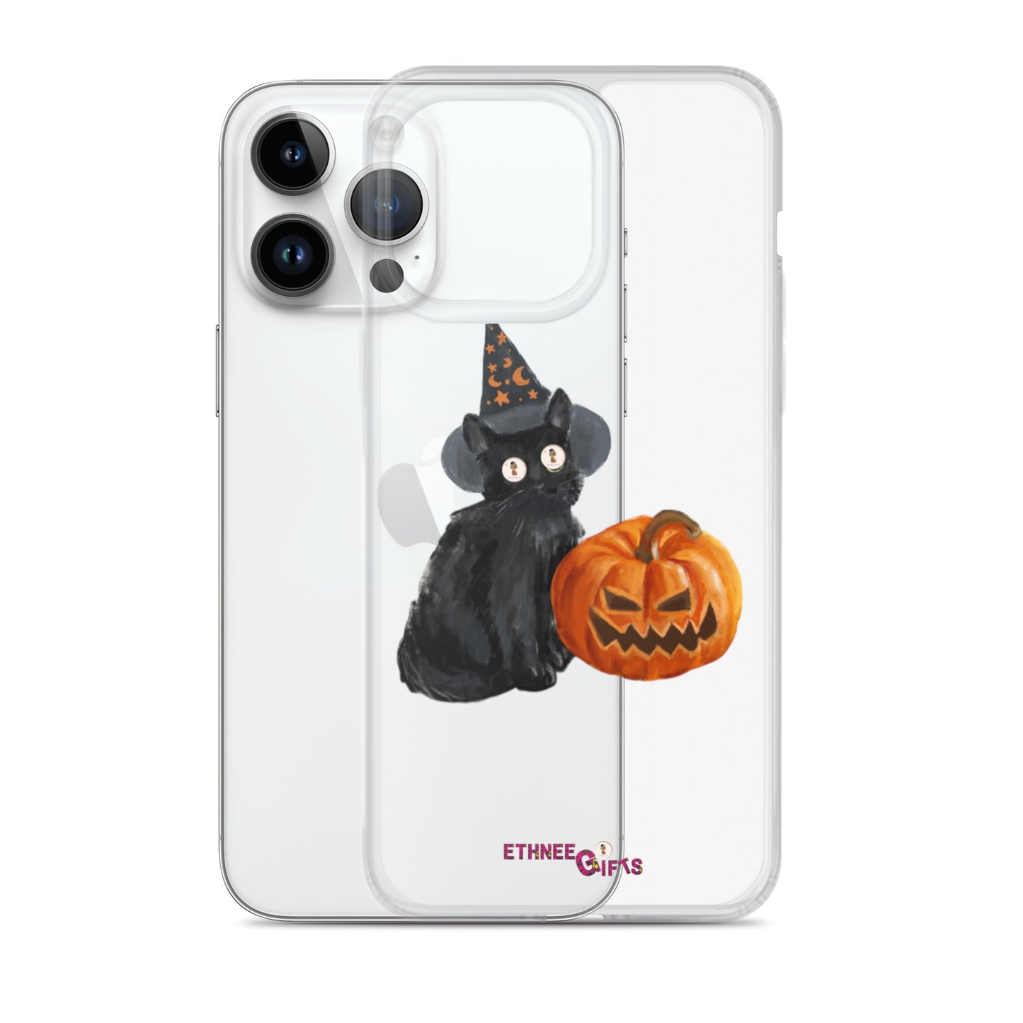 Phone Case for iPhone® BLACK CAT PUMPKIN