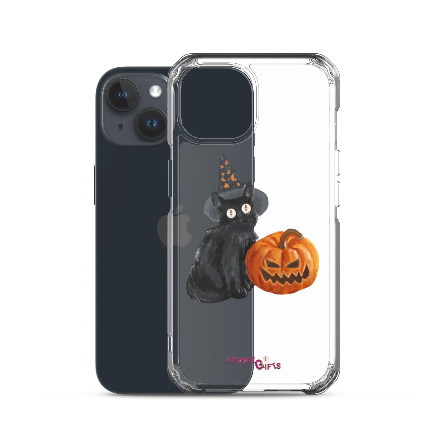 Phone Case for iPhone® BLACK CAT PUMPKIN