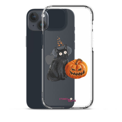 Phone Case for iPhone® BLACK CAT PUMPKIN