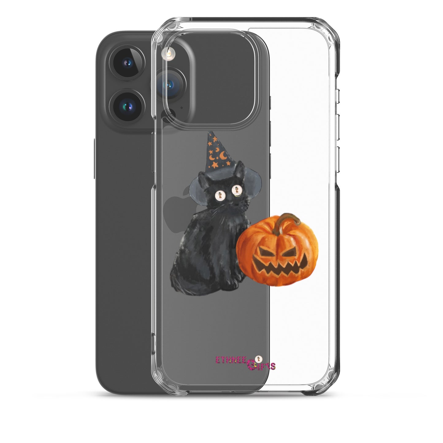 Phone Case for iPhone® BLACK CAT PUMPKIN