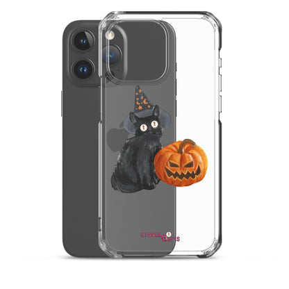 Phone Case for iPhone® BLACK CAT PUMPKIN