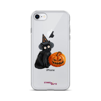 Phone Case for iPhone® BLACK CAT PUMPKIN