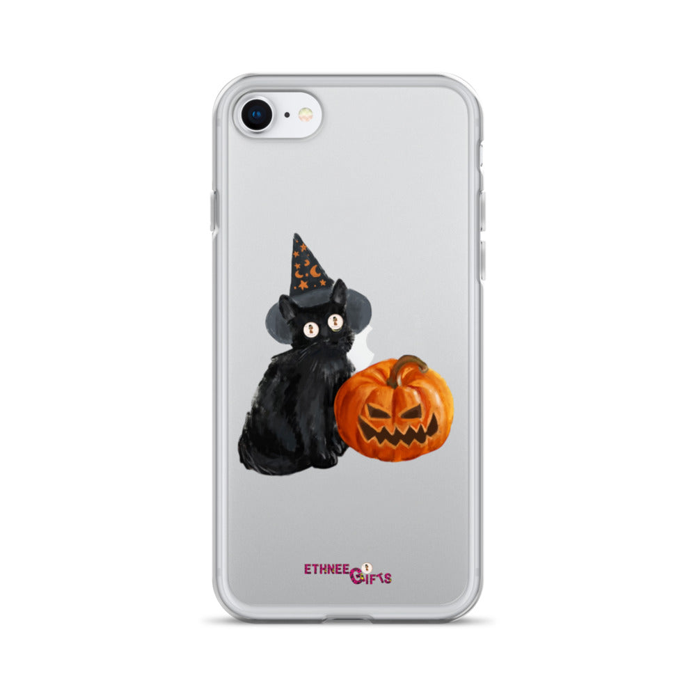 Phone Case for iPhone® BLACK CAT PUMPKIN