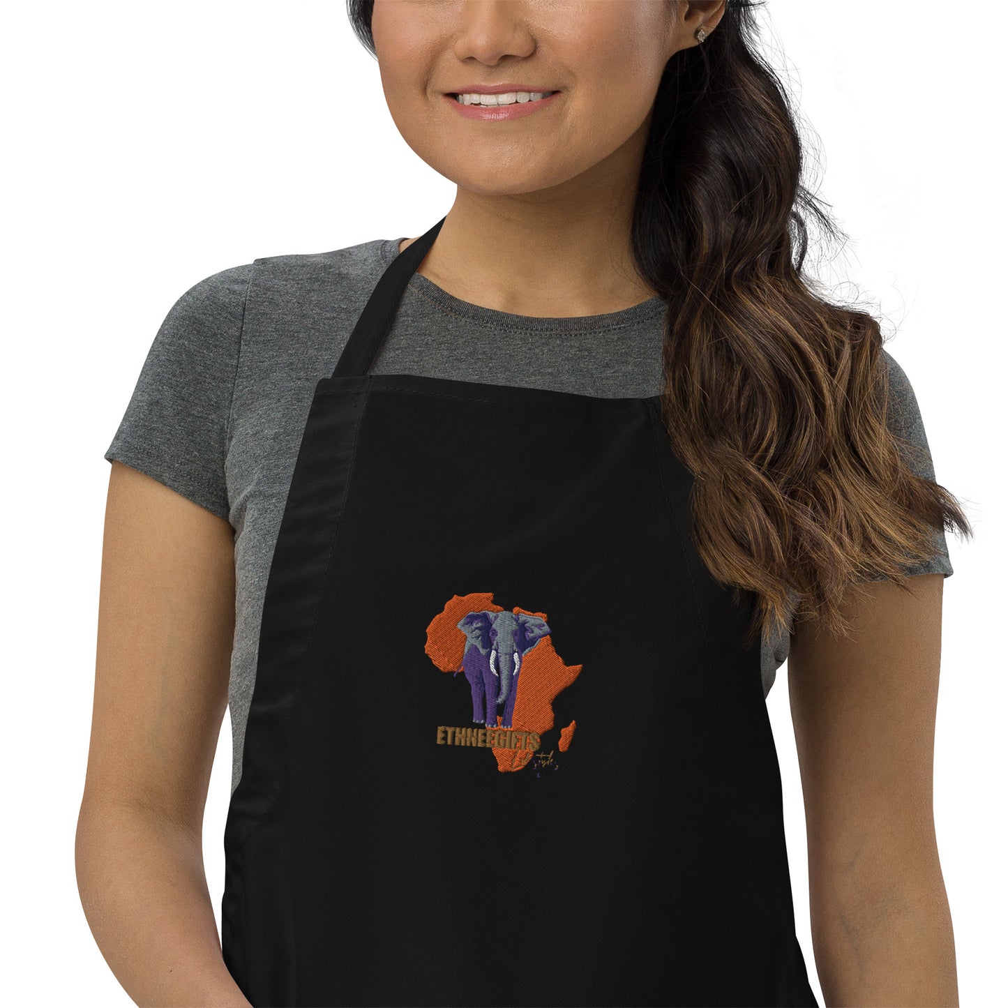 ETHNEEGIFTS Embroidered Apron