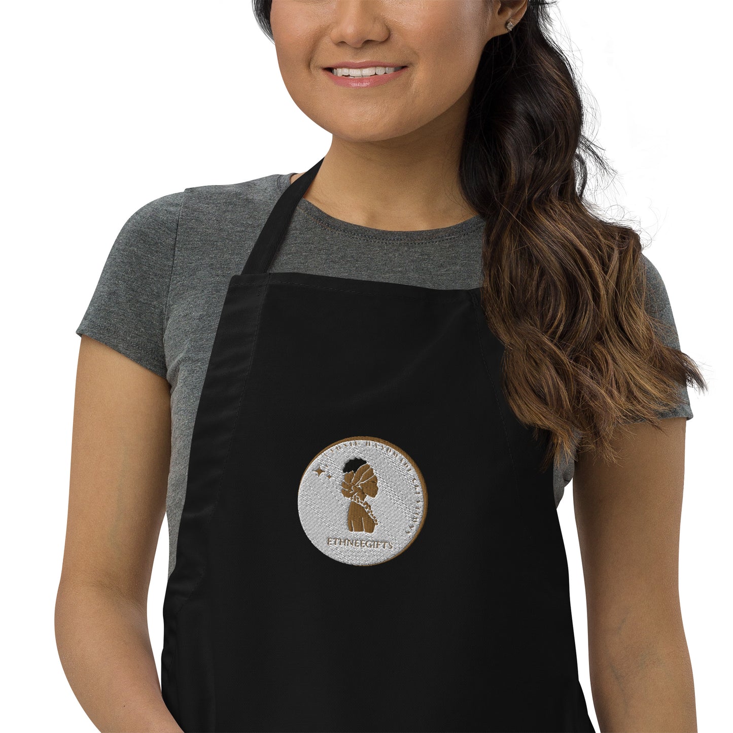 ETHNEEGIFTS Embroidered Apron