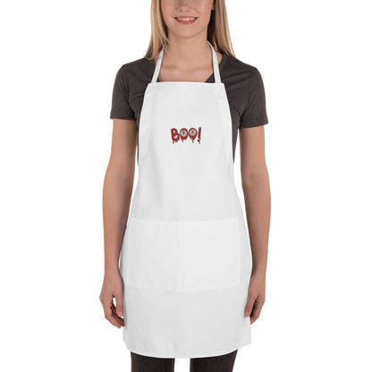 Embroidered Apron BOO