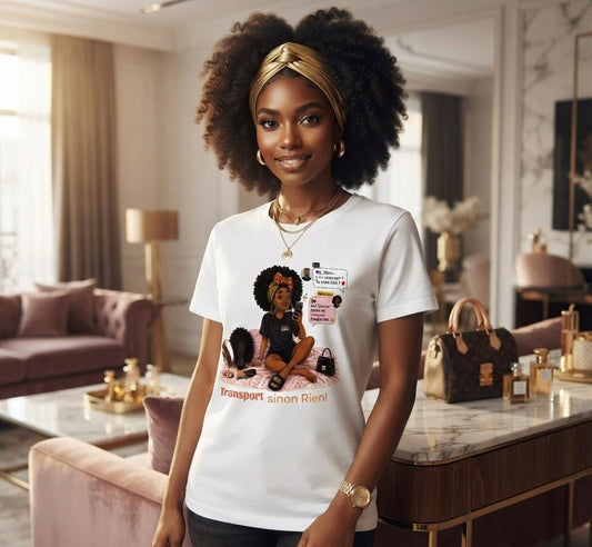 T-SHIRT BABI TRANSPORT OU RIEN