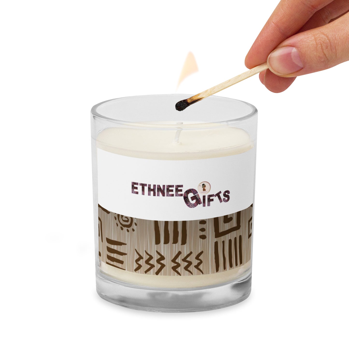 ETHNEEGIFTS soy wax candle