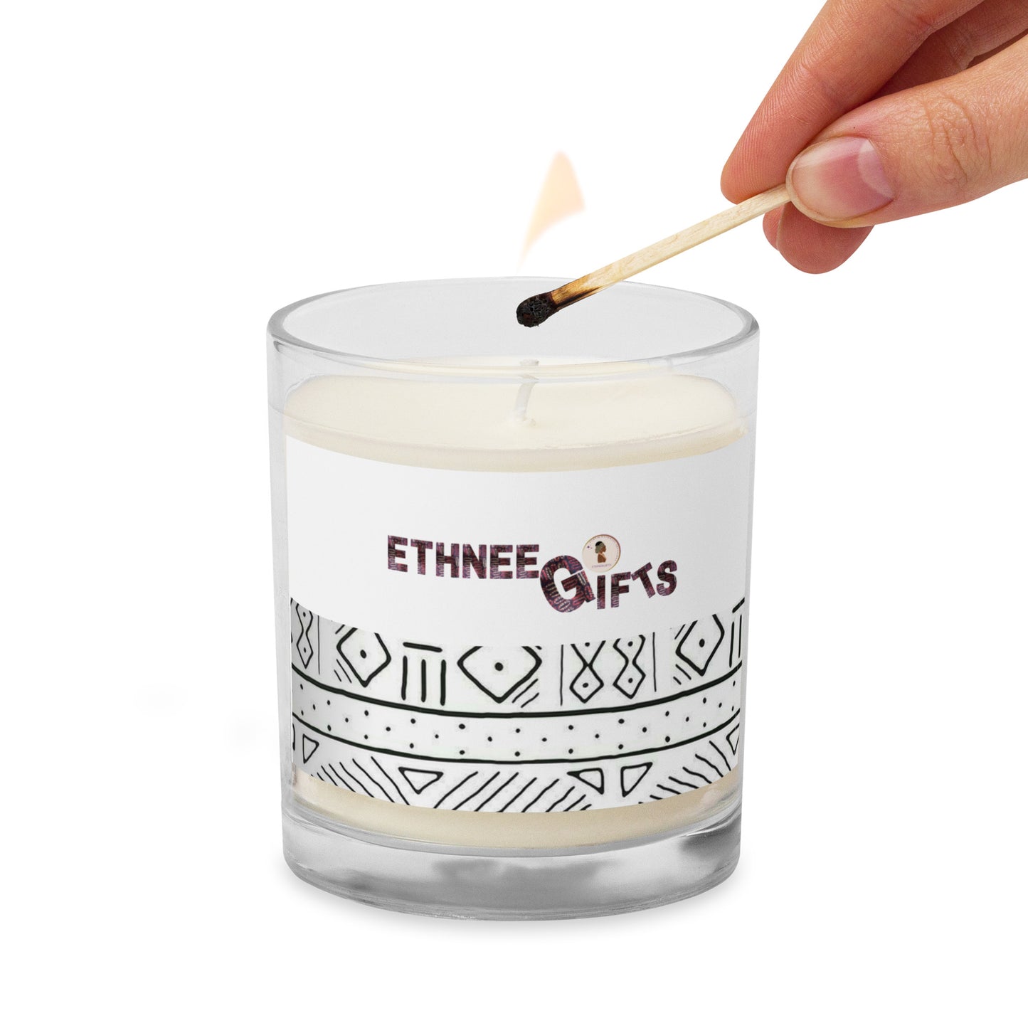 ETHNEEGIFTS soy wax candle