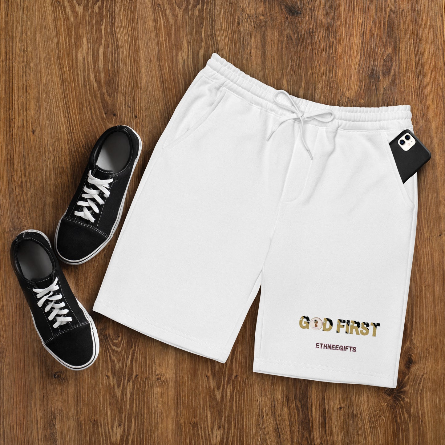 Men's fleece shorts