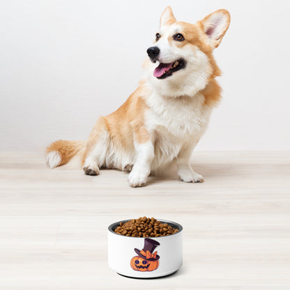 Pet bowl PUMPKIN HAT