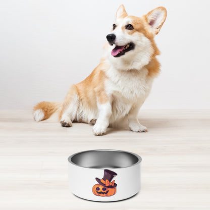 Pet bowl PUMPKIN HAT