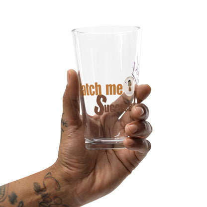 ETHNEEGIFTS Shaker pint glass