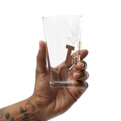 ETHNEEGIFTS Shaker pint glass