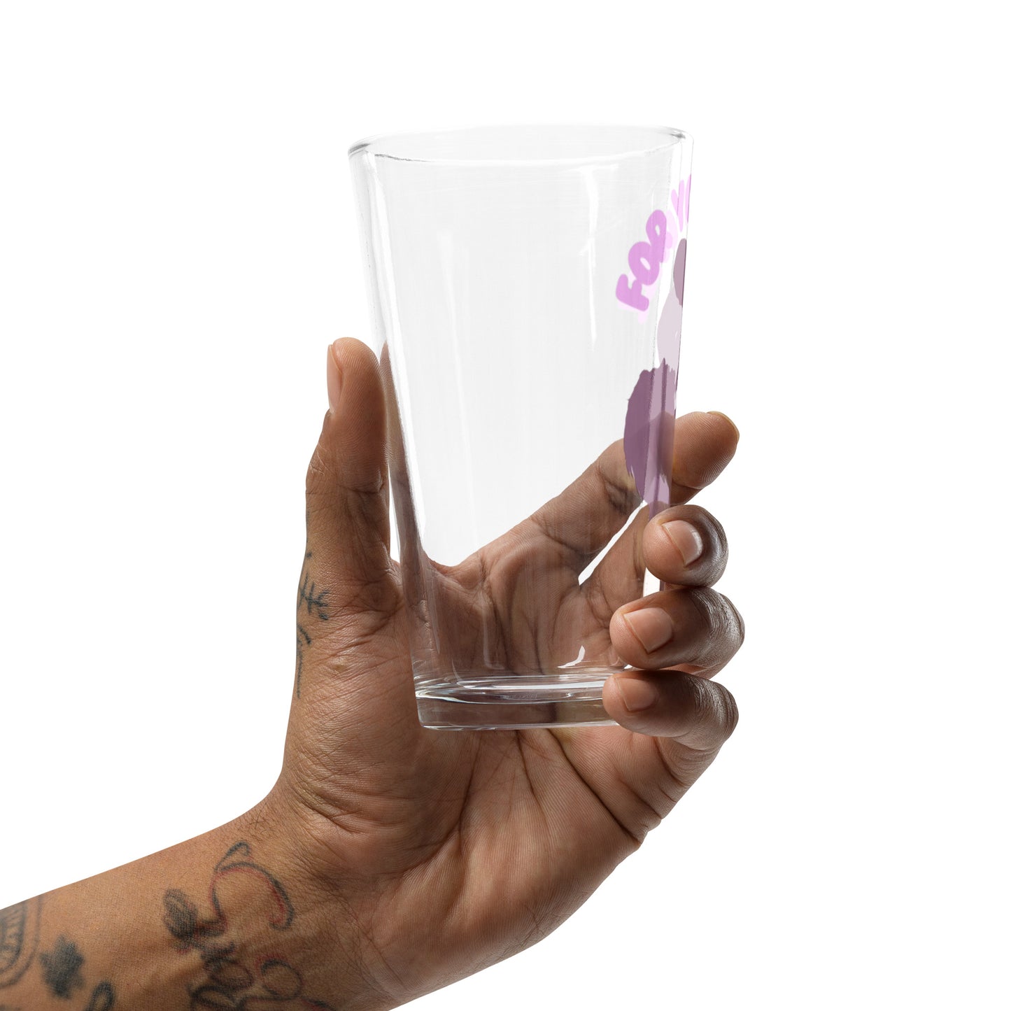 ETHNEEGIFTS Shaker pint glass