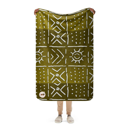 ETHNEEGIFTS Sherpa blanket