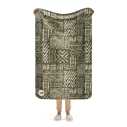 ETHNEEGIFTS Sherpa blanket