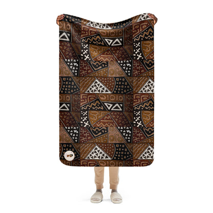 ETHNEEGIFTS Sherpa blanket