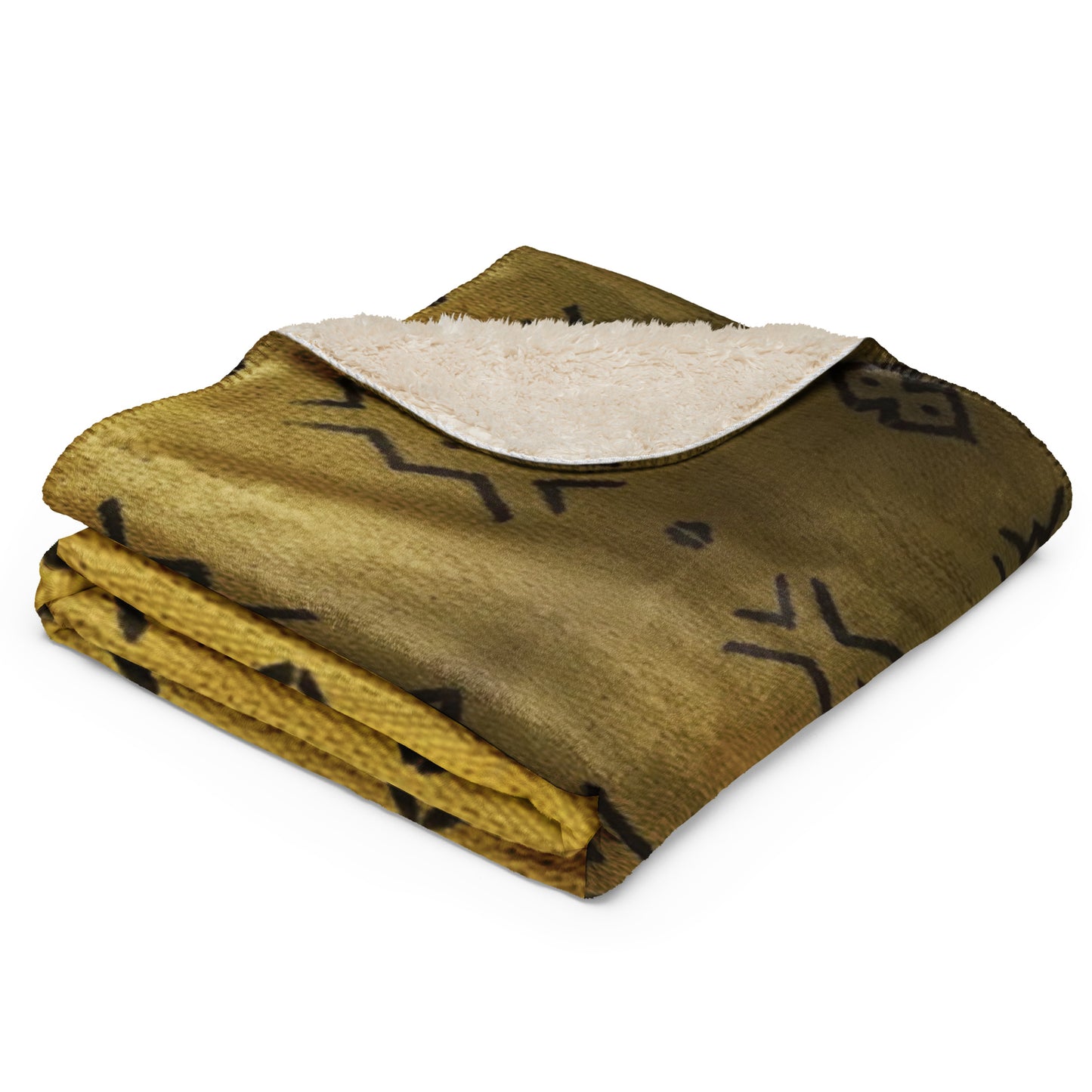 ETHNEEGIFTS Sherpa blanket