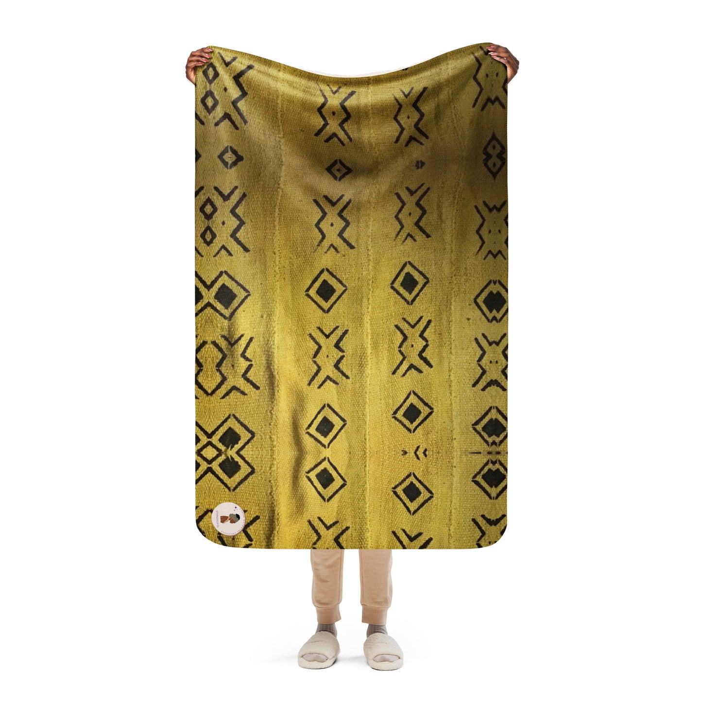 ETHNEEGIFTS Sherpa blanket