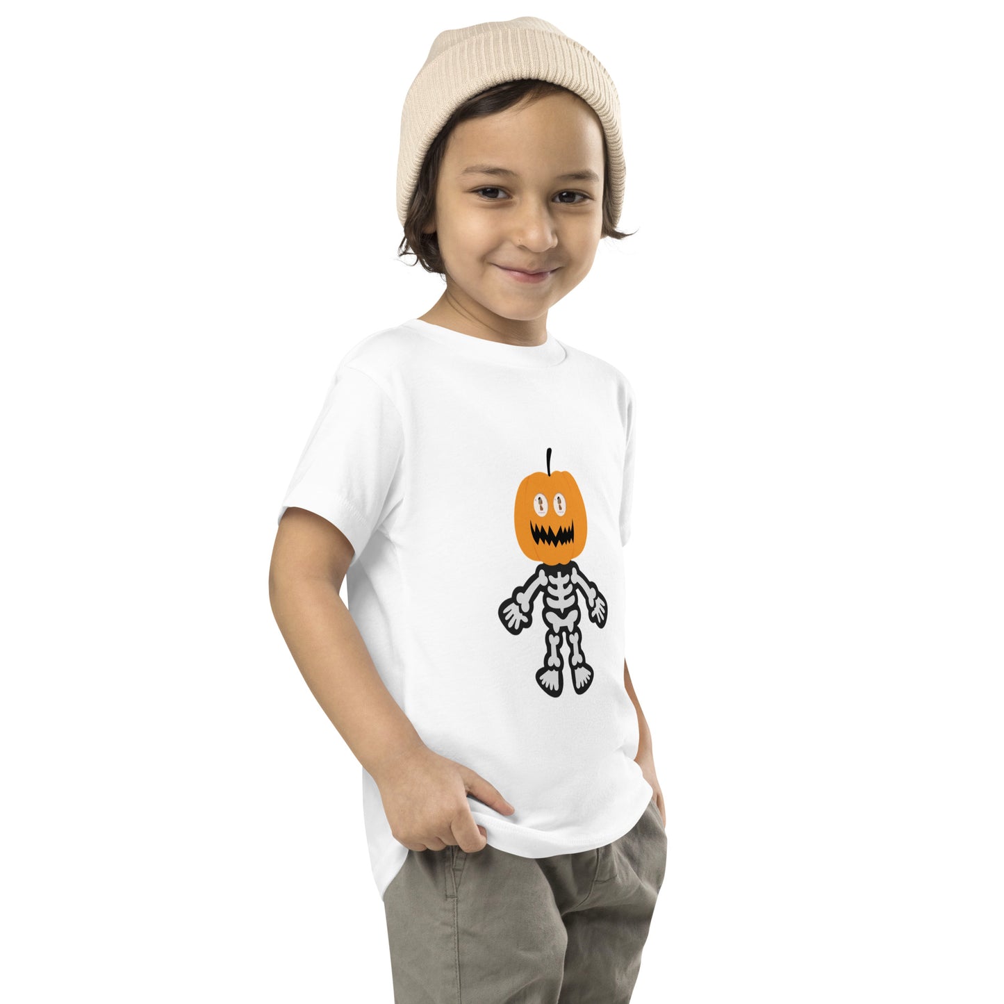 Kid T-Shirt SKELETON PUMPKIN