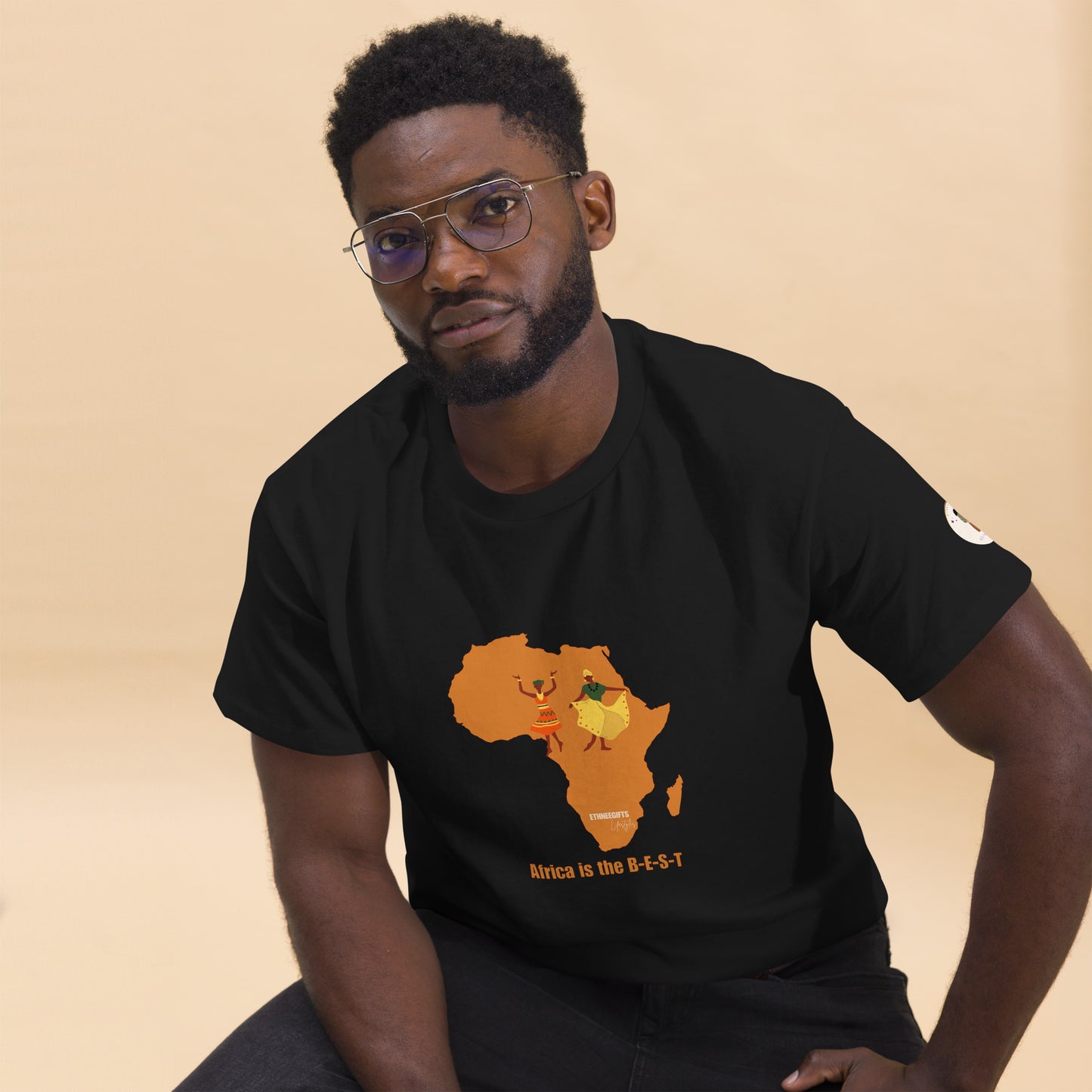 ETHNEEGIFTS T-shirt AFRICA IS THE BEST