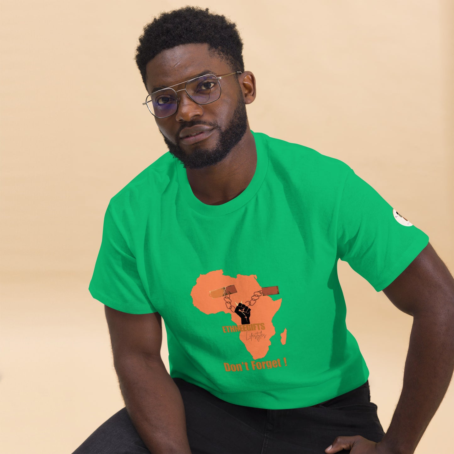 ETHNEEGIFTS T-shirt AFRICA DON’T FORGET