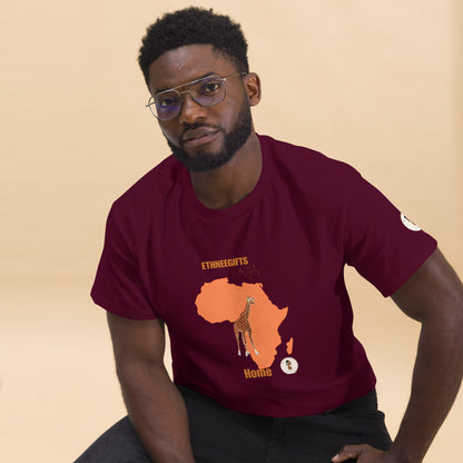 ETHNEEGIFTS T-shirt AFRICA HOME